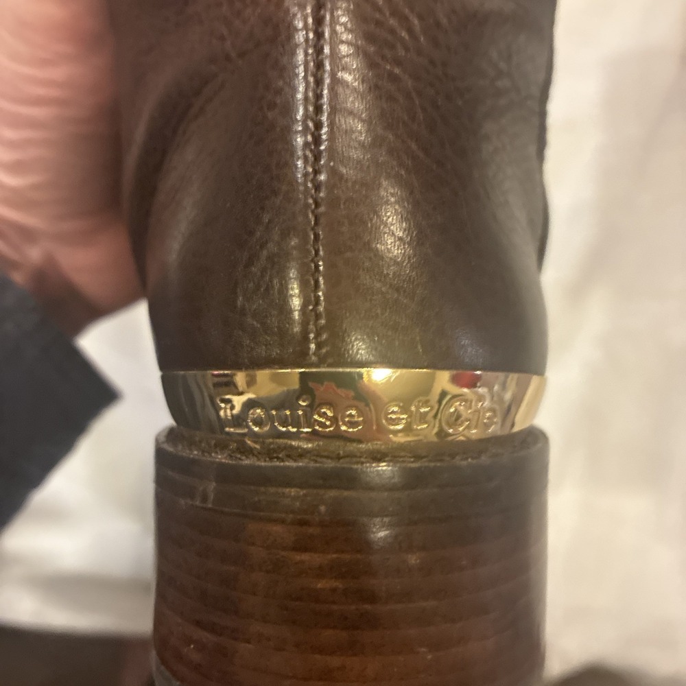 Brown Leather Boots Women Size 7.5 Gorgeous! Excellent Used Condition - Picture 8 of 11